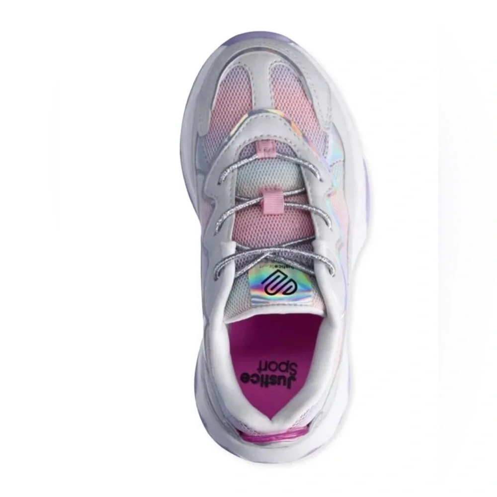 Justice Little Girl & Big Girl Athletic Sport Sneaker